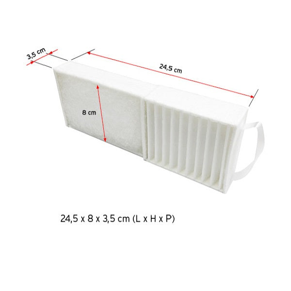 Filtro VMC nuova compact F7/G2